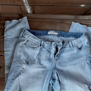 Torrid jeans with lace . Size 14R